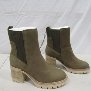 Altar'd State Olive Heeled Boots